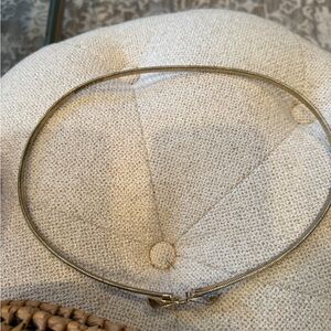 Gold Bow Snake Chain Belt